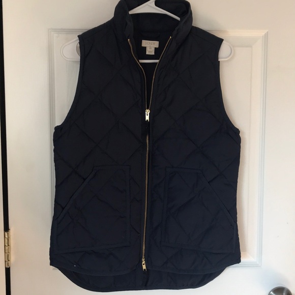 J. Crew Other - JCrew Navy Blue Puffer Vest XS